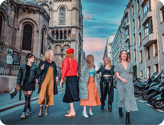 Screenshot showing destination exploration and discovery features